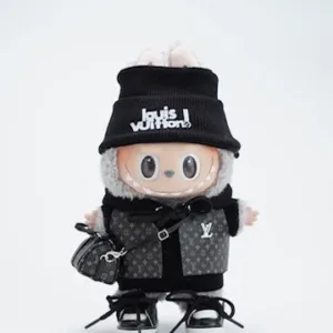 LABUBU Clothes LV Black Chic Explorer