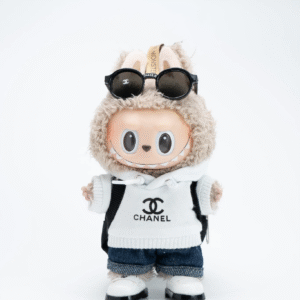 LABUBU Clothes Chanel Black And White Hoodie Dress